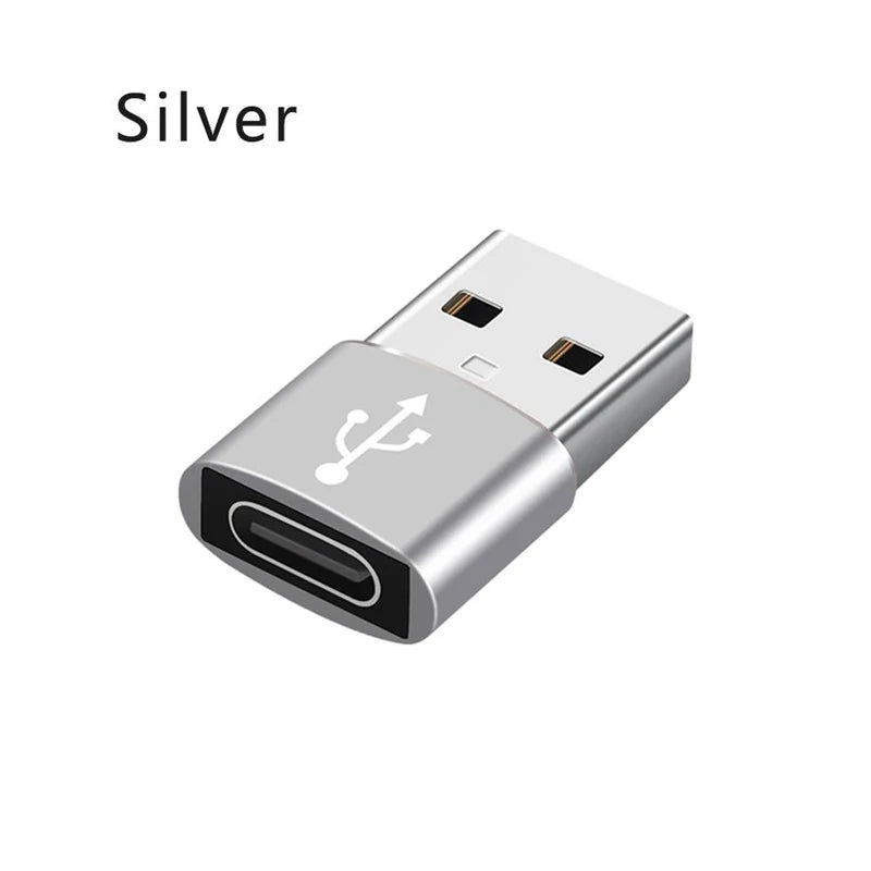 USB 3.0 to USB C 3.1 Adapter Mini Hi-Speed USB Type C Female to USB Type A Male Fast Charging Data Sync OTG Adapter Converter