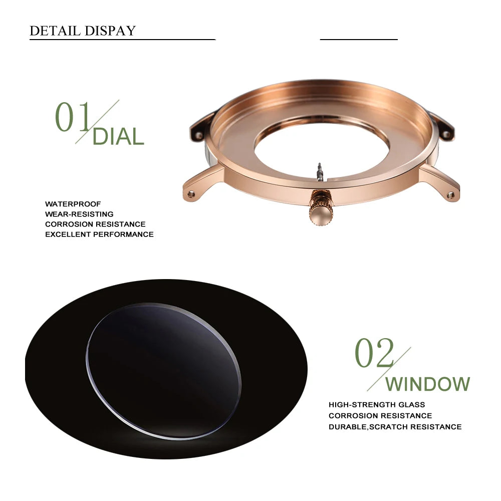 Hannah Martin Brand Fashion  Japan Quartz Wrist Watches Silver Brown Leather Men Watch Waterproof Dress Watch Men Casual