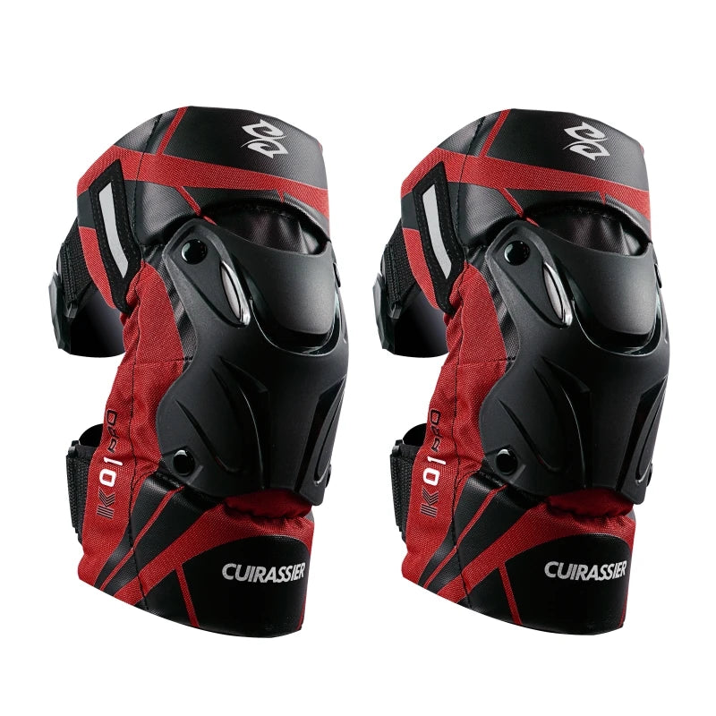 Cuirassier Protective Motorbike Kneepad Motocross Motorcycle Knee Pads MX Protector Night Reflective Racing Guards Protection