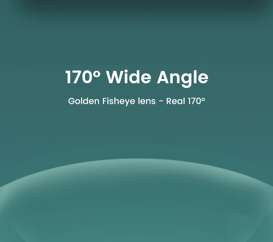 GreenYi Golden Lens Car Rear View Camera 170° Full HD Night Vision Reverse AHD Fisheye Vehicle Parking Camera