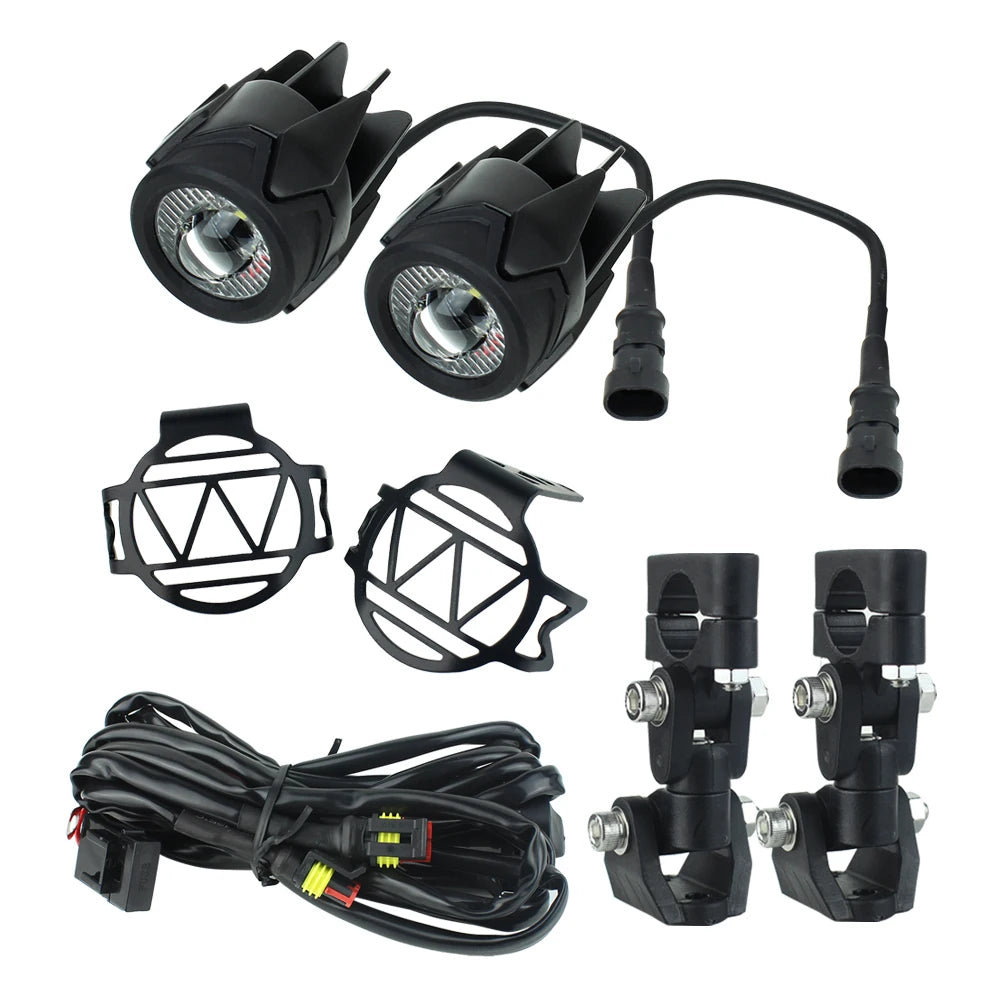 Upgrade Motorcycle fog light Auxiliary Lights Brighter Lamp 40W 6000K for BMW R1200GS F800GS F700GS F650 K1600