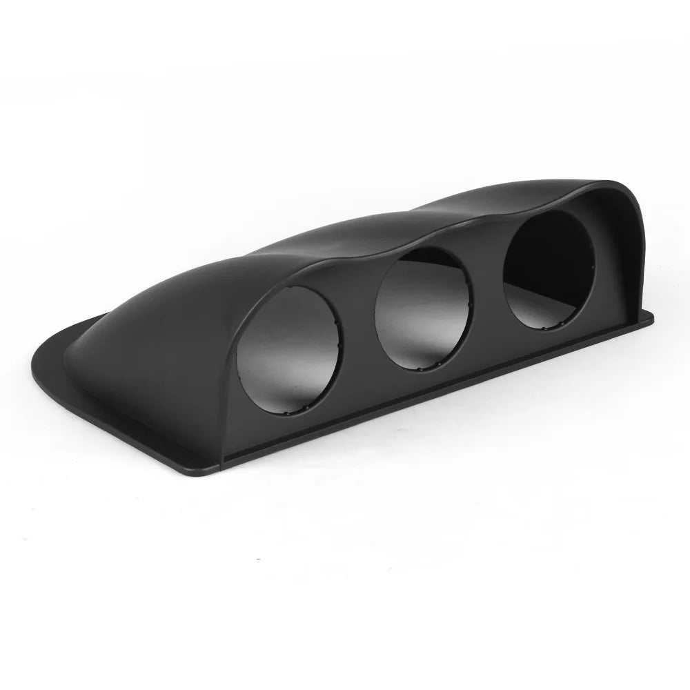 2 inch 52mm Racing Dash Board Dual Triple Gauge Pod Black Carbon Fiber Color Gauge Pod Mount Holder