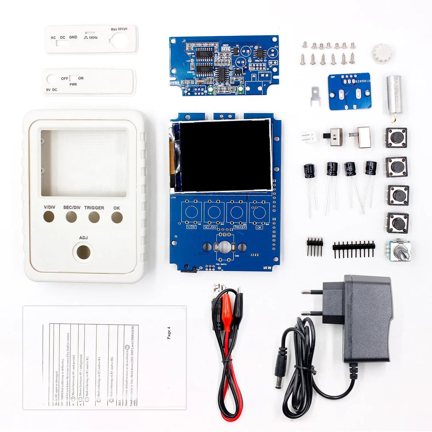 DSO FNIRSI-150 Digital Handheld осциллограф Pocket Kit 1MSa/s 200KHz Analog Bandwidth Support 80KHz PWM And Firmware Update