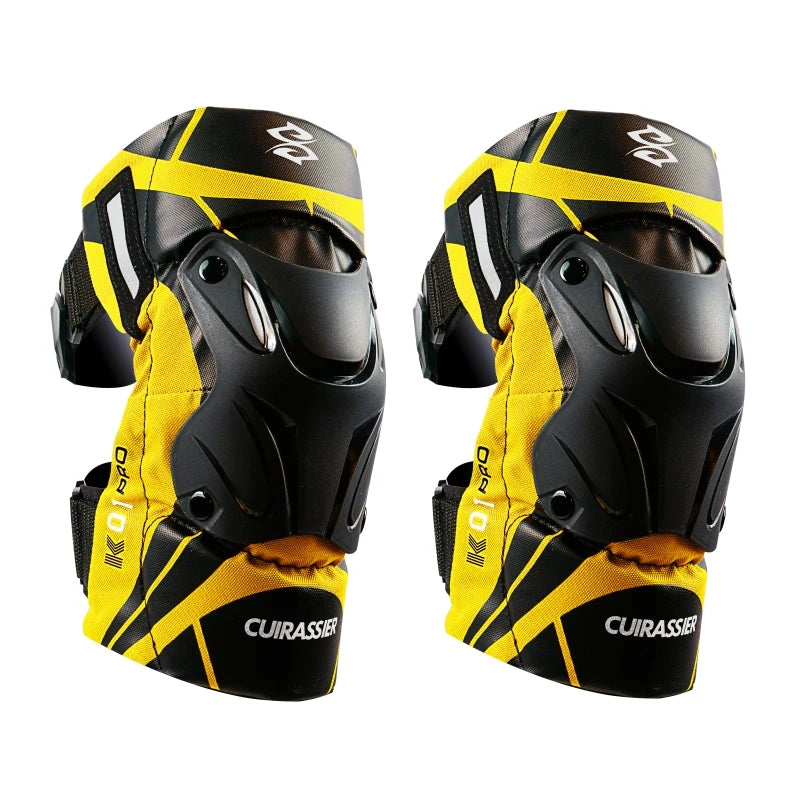 Cuirassier Protective Motorbike Kneepad Motocross Motorcycle Knee Pads MX Protector Night Reflective Racing Guards Protection