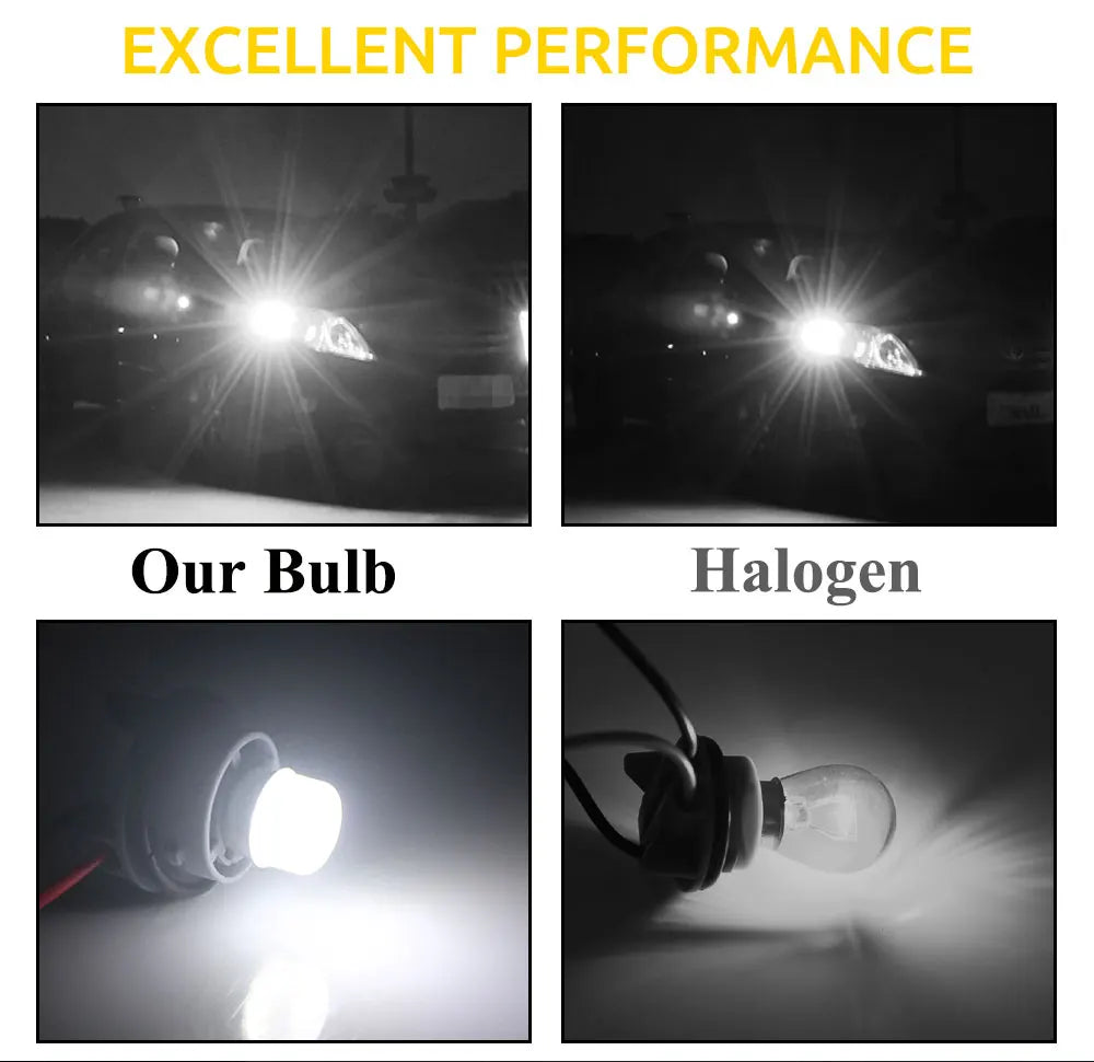 2Pcs BAY15D 1157 Led Brake Light 1156 BA15S P21W Led PY21W BAU15S DRL Turn Signal Lamp 3014 9 SMD Lighting Reverse Lamp 12V