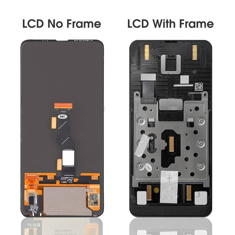AMOLED For Xiaomi Mi Mix 3 LCD Display Touch Screen Digitizer with Frame 6.39" For Xiaomi Mix3 5G  M1810E5A Screen Replacement