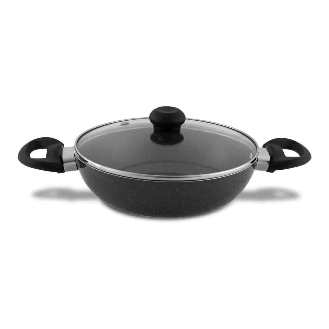 Nonstick Kadai Pan With Lid