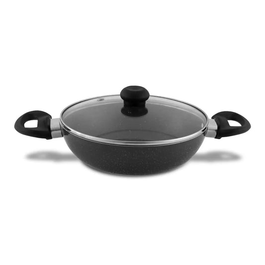 Nonstick Kadai Pan With Lid