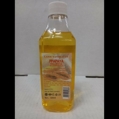 Papaya emollient oil