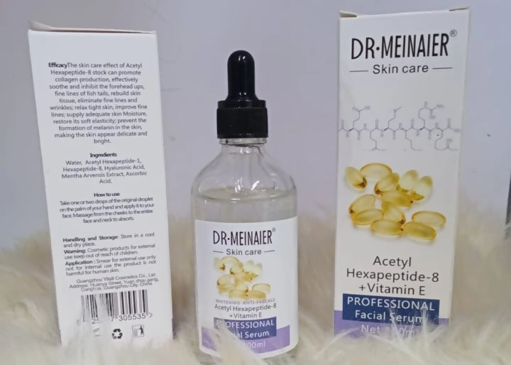 Dr. Meinaier Acetyl Hexapeptide-8 Vitamin E Facial Serum Professional Skin Care