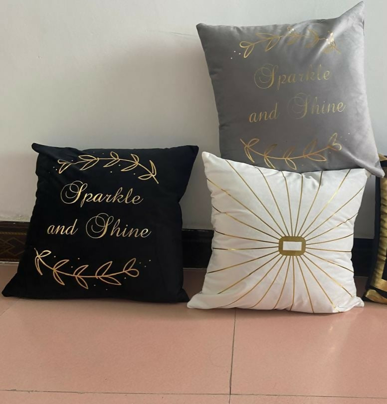 Throw pillow cushion covers