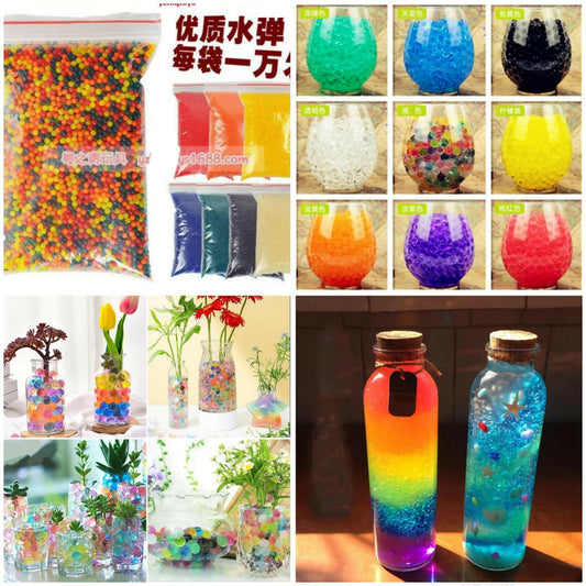 10,000 pieces hydrogel water beads