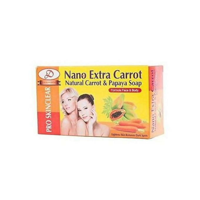 Kojic Acid Soap NANO Extra Natural Carrot & Papaya Soap