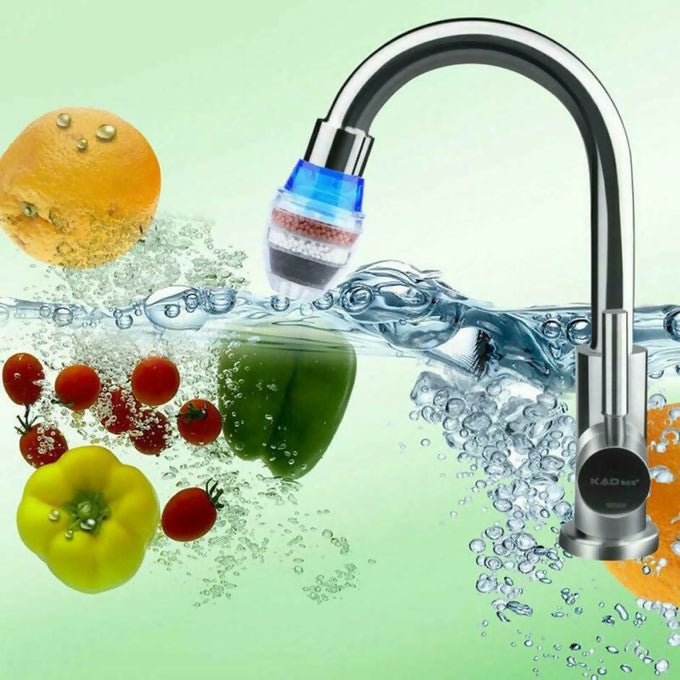 Water Clean Purifier CarbonTap Kitchen Faucet Filter Coconut