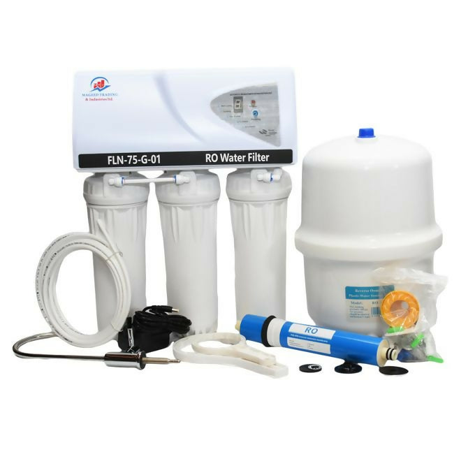 7 stage MINI DOMESTIC REVERSE OSMOSIS WATER FILTRATION SYSTEM