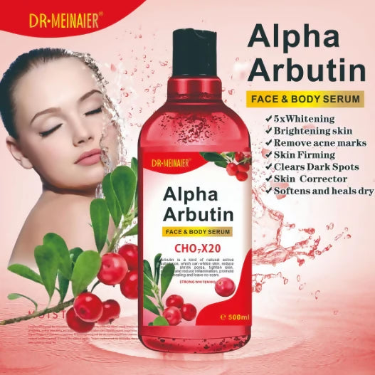 ALPHA ARBUTIN Face & Body Serum.