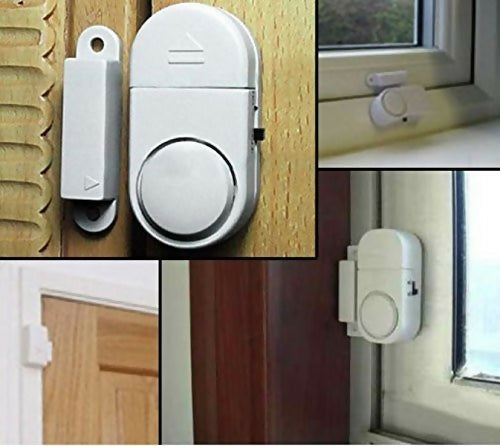 Window Door Burglar Intruder Alarm Wireless Sensors House Security