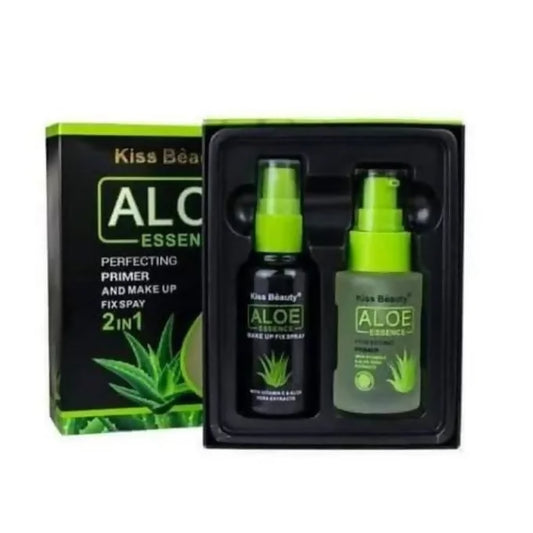 Kiss Beauty Aloe Vera 2 In 1 Perfecting Primer And Makeup Fix Spray