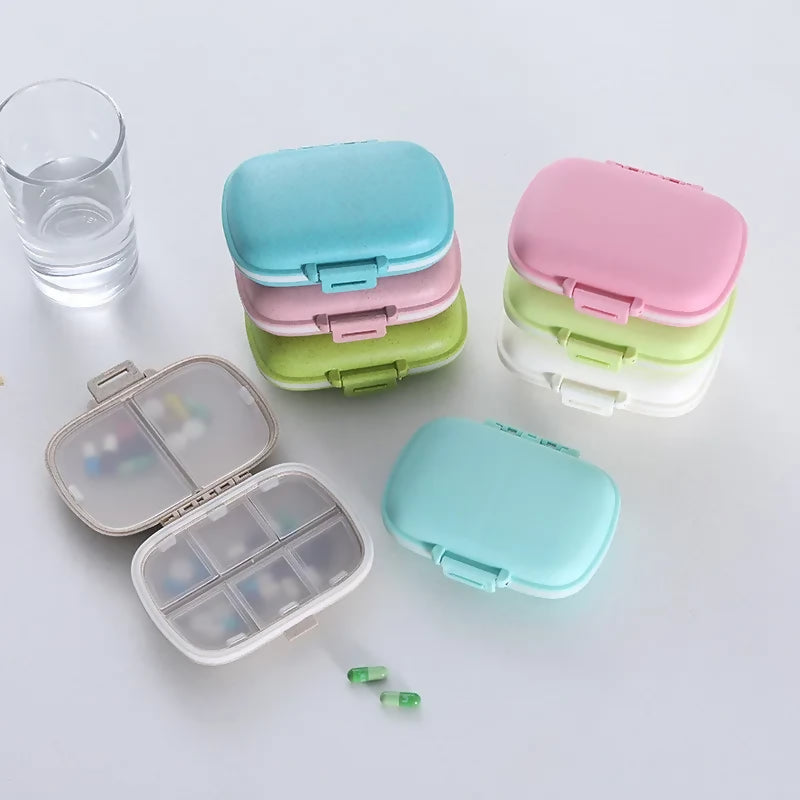 8-Compartment Pill Box