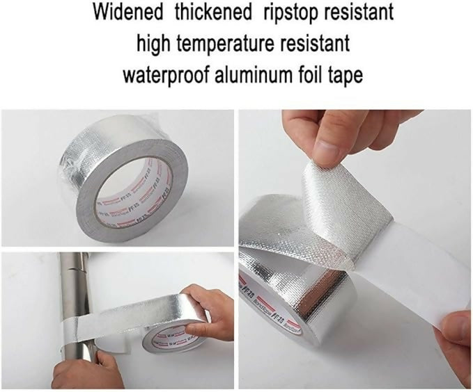 Asmaco Duct Tape Waterproof Poly Coated Cloth Fabric Adhesive Strip