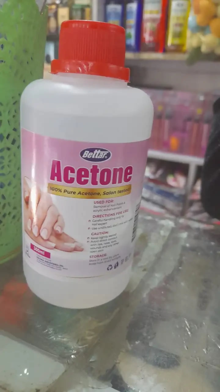 Bettar Pure Acetone Nail Polish Remover - 300ml