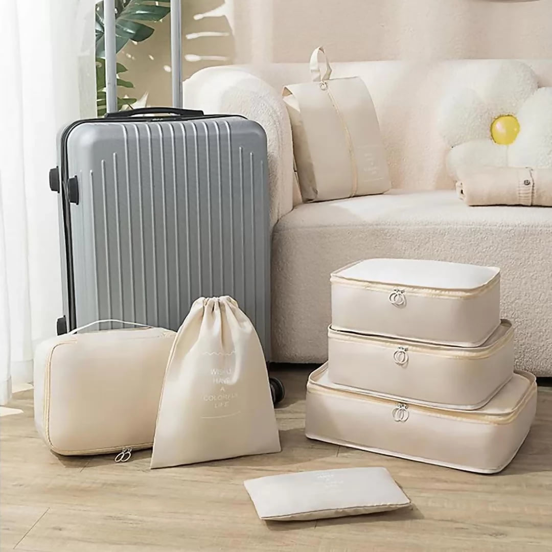 Suitcase Organizer Bags 7pc Set