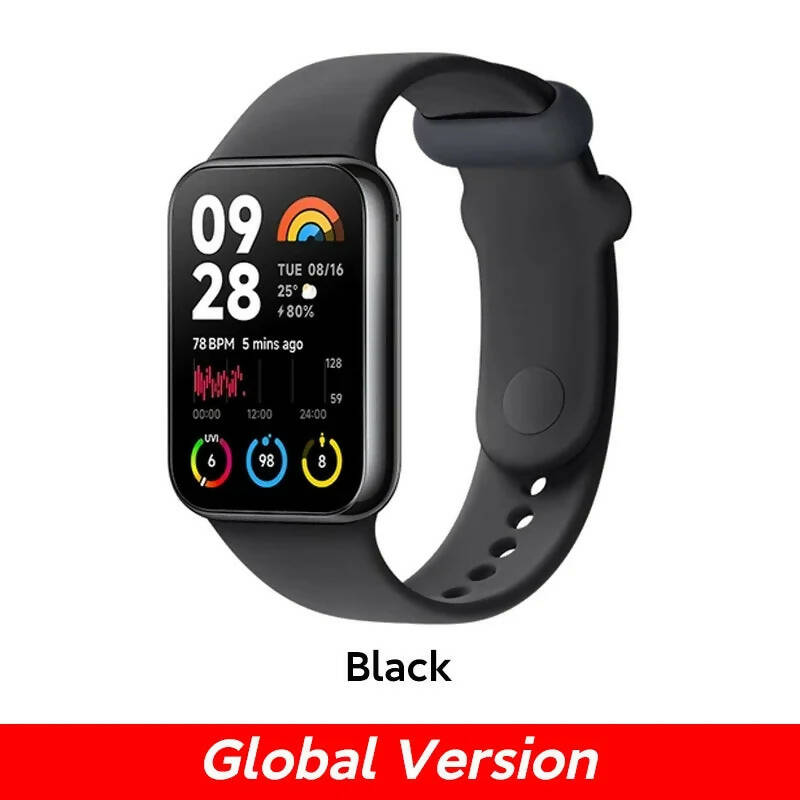 Xiaomi Mi Band 8 Pro Global Version Smart Wristband1.74" Color Square AMOLED GNSS Blood Oxygen Heart Rate Monitor Bluetooth 5.3