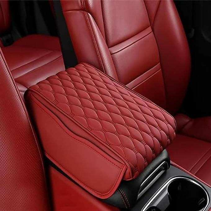 Universal Car Armrest Pad with side storage