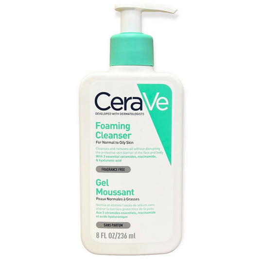 CeraVe Foaming Facial Cleanser For Normal to Oily Skin (236ML)