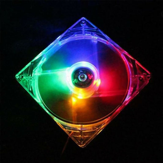 Computer PC Fan With LED Silent Cooling 12V Mod