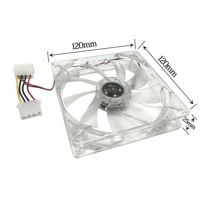 Computer PC Fan With LED Silent Cooling 12V Mod