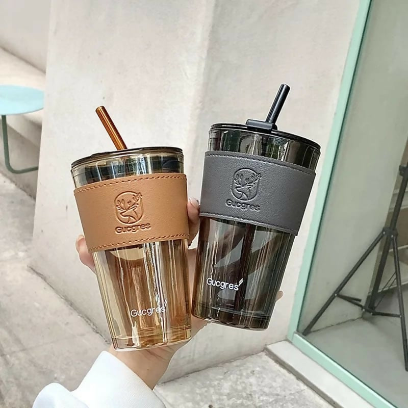 450ml Deer Coffee Cup Water Bottle