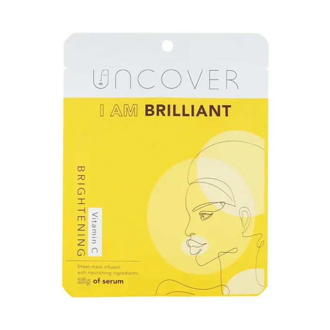 Uncover Sheet Mask Multipack Bundle - Aloe, Vitamin c ,Green tea - 25g