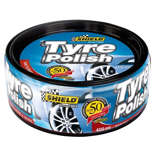 Shield Tub Of Car Tyre Polish
