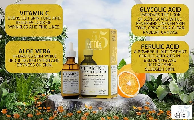 Medix 5.5 Vitamin C Plus Turmeric Firming + Brightening Cream