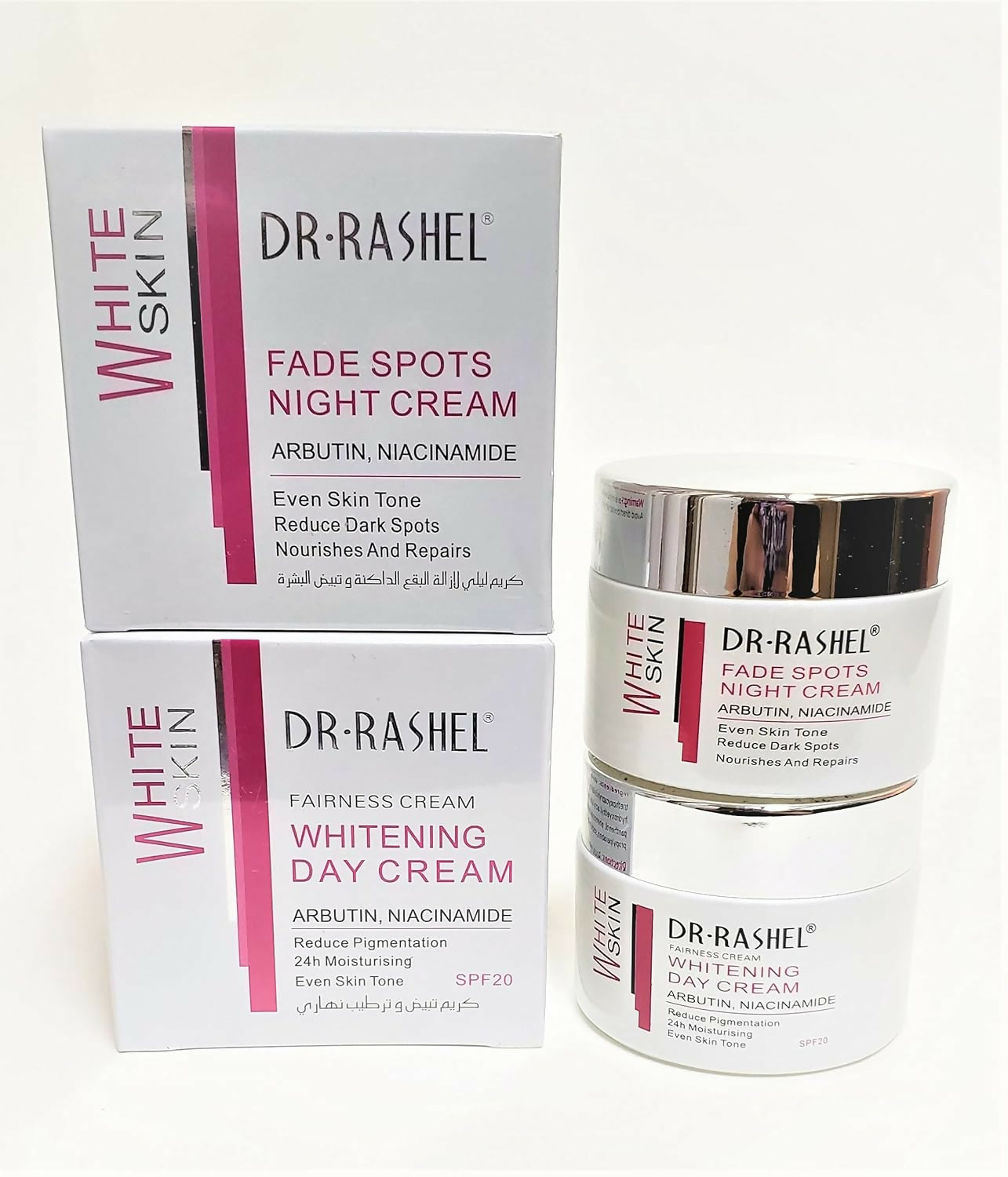 Dr. Rashel Whitening Fade Spots Day + Night Cream