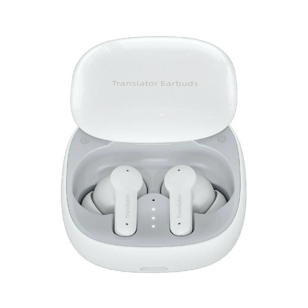 Wooask M3 Translator Earbuds,Bidirection Simultaneous Translation Device with 144 Languages & Accents, Offline Translator