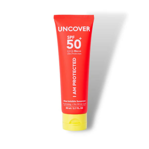 Uncover Aloe Invisible Sunscreen - (80ml)