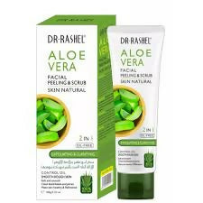 Dr. Rashel Aloe Vera Facial Peeling & Scrub 2 In 1 (oil Free) 100g