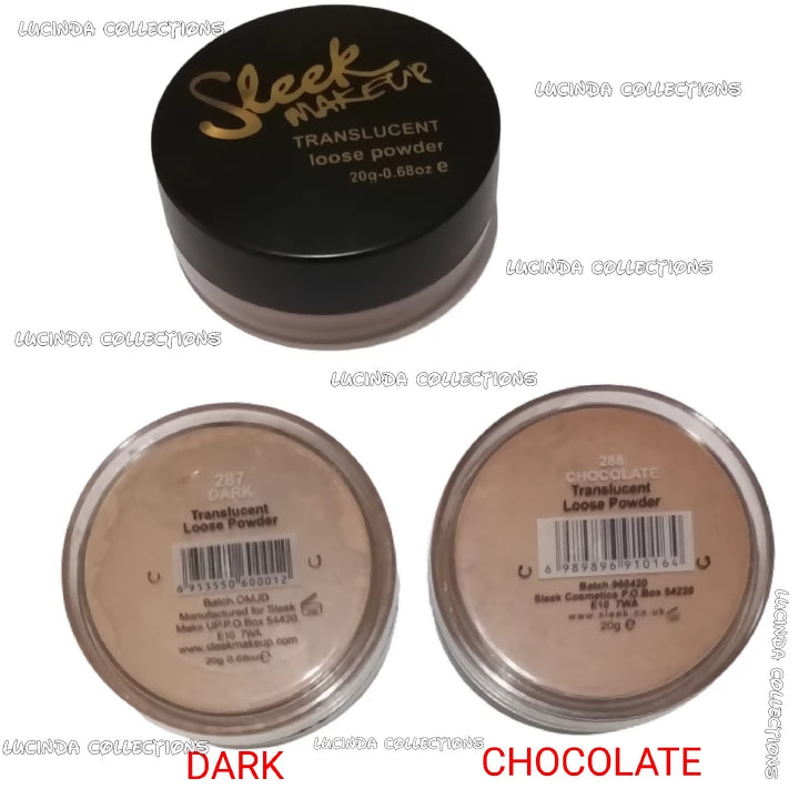 Sleek Translucent Loose Powder Face Makeup