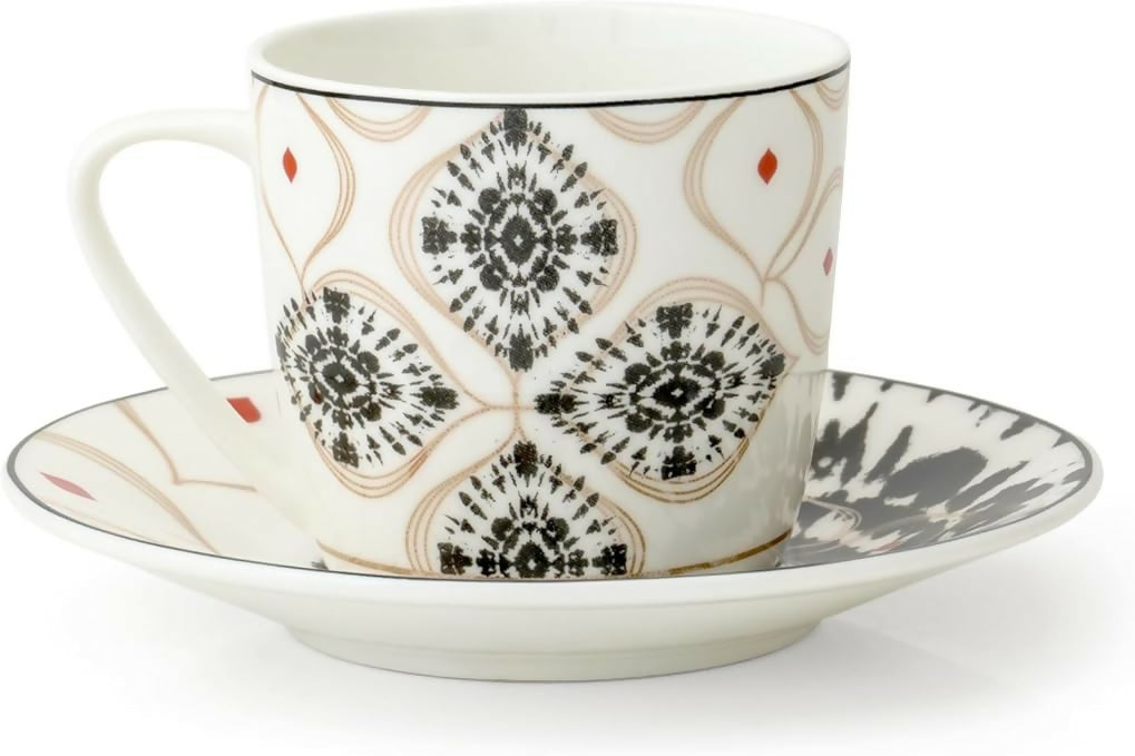 12pc Porcelain Espresso Cup Set 150ml