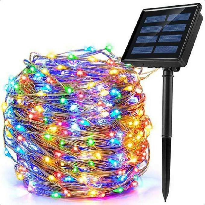 Solar Fairy Lights Outdoor Decorations For Patio 8 Modes IP 65 Waterproof For Tree House Bedroom Decor