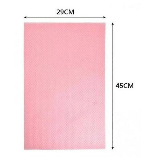 4pcs Colored Multipurpose Pvc Fridge Mats, Waterproof, Anti-Bacterial Fridge Mat