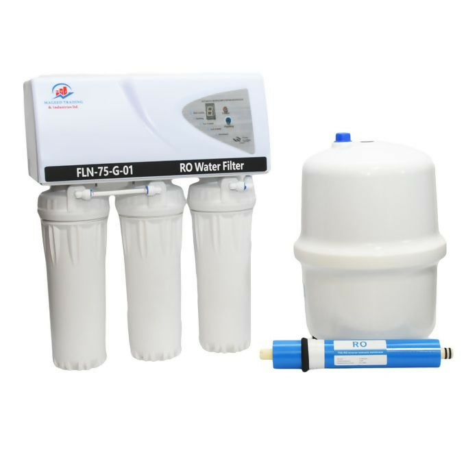 7 stage MINI DOMESTIC REVERSE OSMOSIS WATER FILTRATION SYSTEM