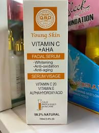 QBD Young Skin Facial Serum, Serum Visage 98.2% Natural 100ml