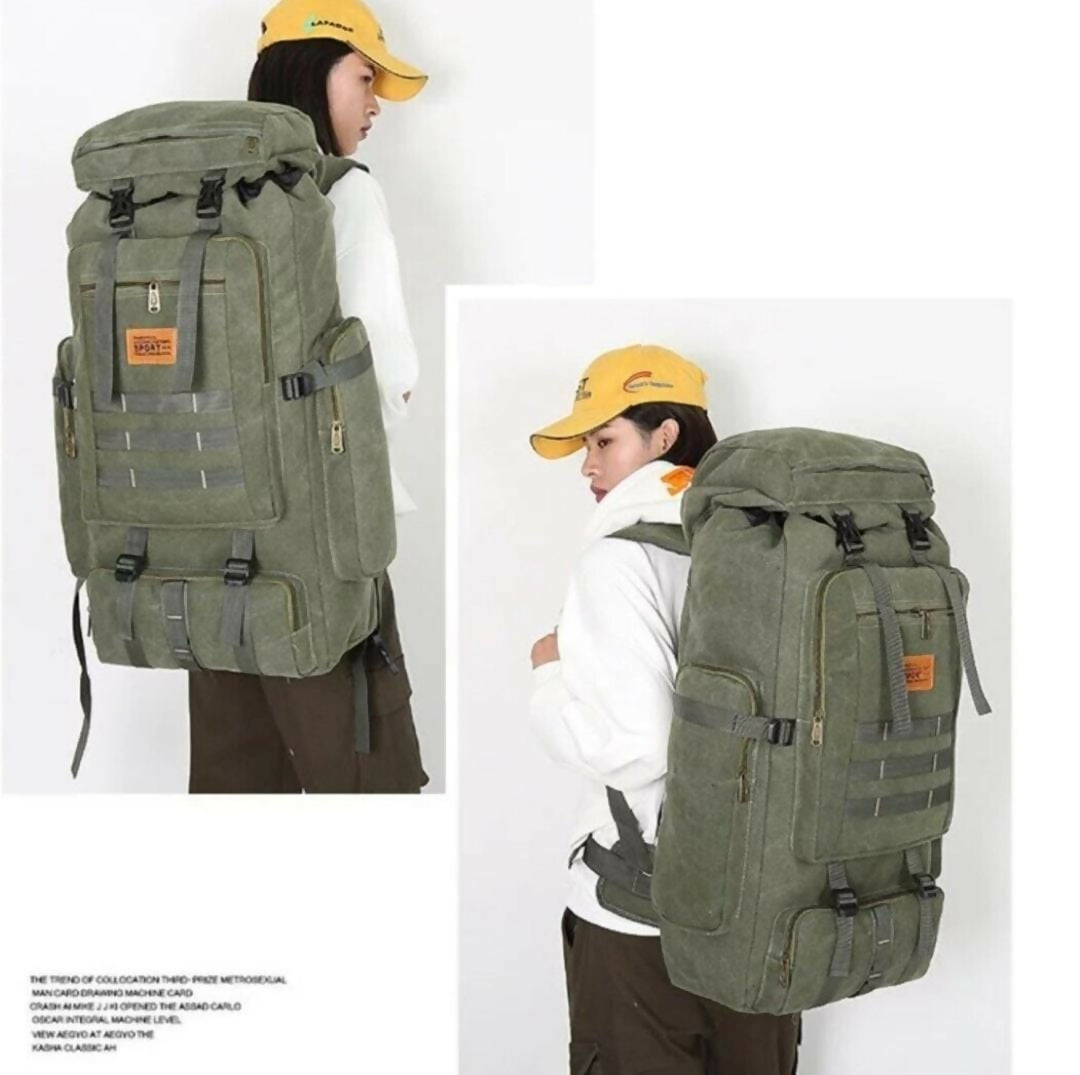 Camping/hiking bag/runsack...80ltrs capacity C05