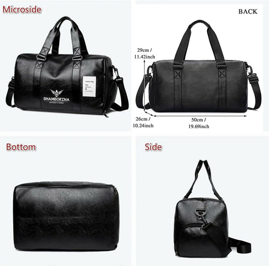 Classy duffel bag with shoe pocket...B04