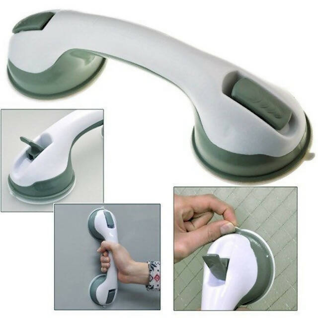 Strong Suction Helping Handle, Anti Slip Vacuum Suction Cup Handrail for Children and Elderly to Prevent Accidents and Injuries