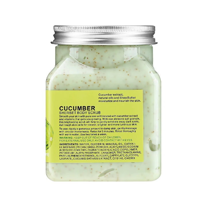 Wokali Cucumber Sherbet Body Scrub-500ml