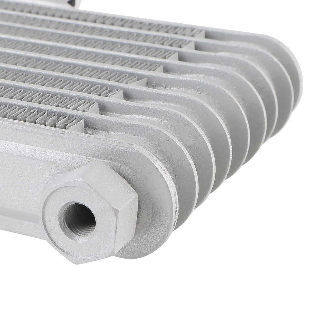 Moto ATV Modification Aluminum Alloy Cooling System Motorcycle Radiator Condenser 8 Row Engine Oil Cooler Transmission Radiator